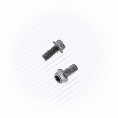 Schraube M6-1.0x12 SW 8 Euro Style Flansch 10 Stück