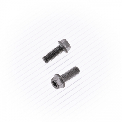 Schraube M6-1.0x16 SW 8 Euro Style Flansch 10 Stück