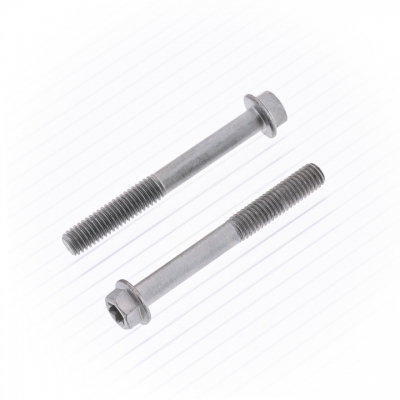 Schraube M6-1.0x50 SW 8 Euro Style Flansch 10 Stück