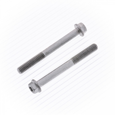 Schraube M6-1.0x55 SW 8 Euro Style Flansch 10 Stück