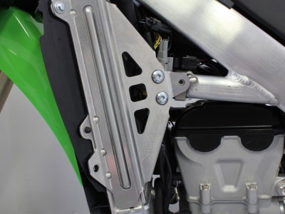 Works Connection Radiator braces  Kawasaki KX 450F 16-18