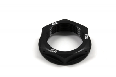 Works Connection steering sten nut CR(F), 01- black