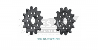 Motorritzel Sherco SE 125/250/300, SEF 250/300 21- 14 Zähne