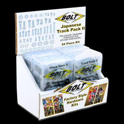 BOLT Track Pack JAP Schraubenkit 6-tlg m. Display
