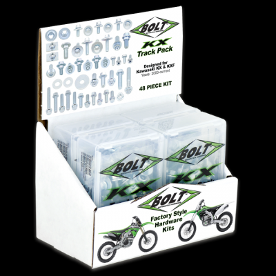 BOLT Track Pack KXF Schraubenkit 6-tlg m. Display