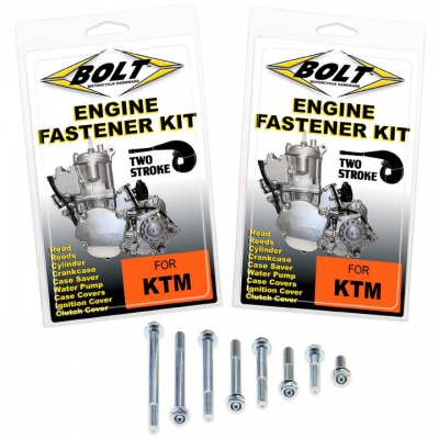BOLT Motor Schrauben Kit für KTM 2T 250 03-16, 04-16 2T 300