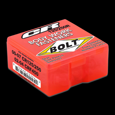 BOLT Schraubenkit für Plastikteile Honda CR 125/250 00-07, CRF 450 02-04