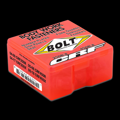 BOLT Schraubenkit für Plastikteile Honda CRF 250 04-09 450 05-08, CRF 250X 04-17 450X 05-18