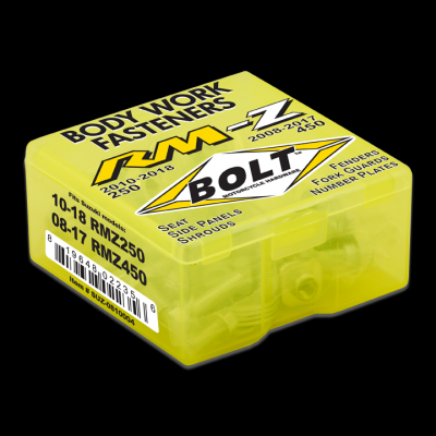 BOLT Schraubenkit für Plastikteile Suzuki RMZ 450 08-17, RMZ 250 10-18