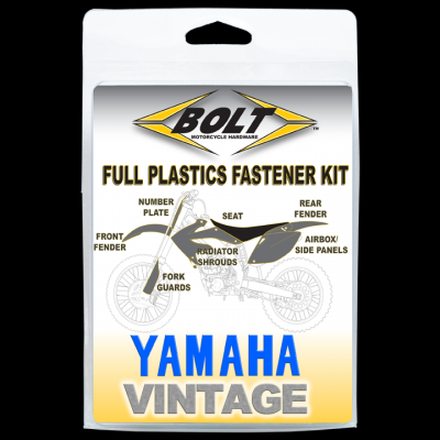 BOLT Schraubenkit für Plastikteile Yamaha YZ 125/250/490 87-90