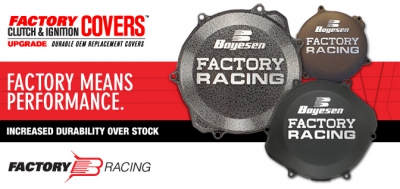 Boyesen Factory Kupplungsdeckel KTM SX 125 01-15, EXC 125/200 -16, Husqvarna TC 125 14-15, TE 125 14-16 Schwarz