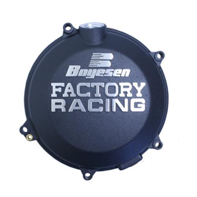 Boyesen Factory Kupplungsdeckel KTM 450/500 SX-F 16-22, EXC-F 17-23, Husqvarna FC 16-22, FE 17-23 Schwarz