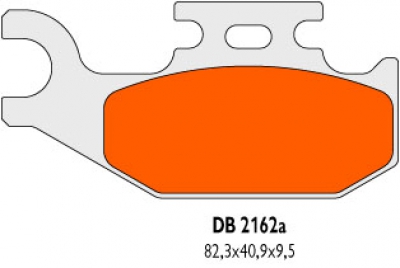 Bremsbeläge vorne Quad Yamaha 700 YFM Raptor 06-09 links
