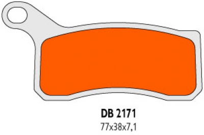 Bremsbeläge vorne Quad für KTM 450 XC 08- / SXF 450-505 09- / 450-525 XC Sport 08-