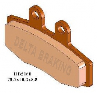 Bremsbeläge für KTM MX 125 250 350 88-93 / KTM LC4 89-93 / Maico