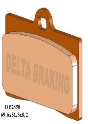 Bremsbeläge vorne KTM LC4 660 SMC 03-04 / KTM 125 Sting 97-99