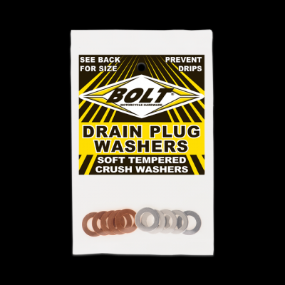 BOLT Kupfer/Alu Dichtungen M10x18mm für Ablaßschrauben