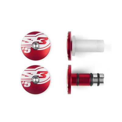 S3 Lenkerenden #5 Ø12mm Beta Rot