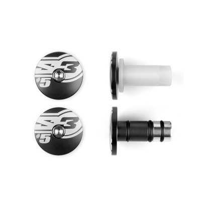 S3 Lenkerenden #5 Ø14mm Schwarz