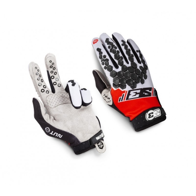 S3 Handschuhe Nuts Hard Enduro Rot Größe XL
