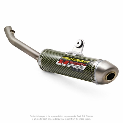 Pro Circuit Ti-2  Carbon Titan Schalldämpfer KTM SX 19-22 125/150, Husqvarna TC 19-22 125/150