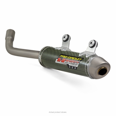 Pro Circuit Ti-2  Carbon Titan Schalldämpfer KTM SX 250 19-22 EXC 250 300 20-23, Husqvarna TC 250 19-22 TE 250 300 20-23