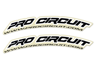 Pro Circuit  Fender Decal black