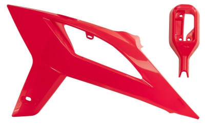 Rtech Factory Kühlerspoiler mit Mappingschalter Halterung  Beta RR 20- Rot