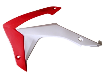Kühlerspoiler Honda CRF 450 13-16 / CRF 250 14-17 rot/weiss