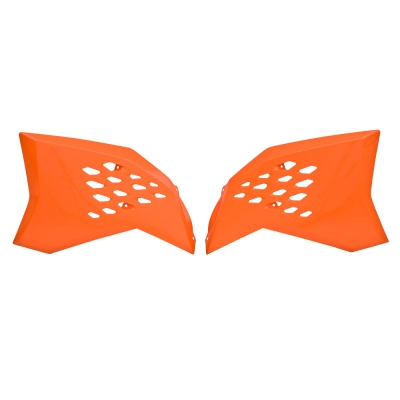 Rtech Kühlerspoiler für KTM SX 07-10, EXC 08-11 orange