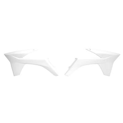 Rtech Kühlerspoiler für KTM SXF 11-12, EXC 12-13 weiss