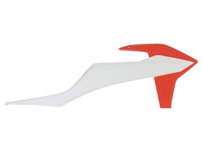 radiator shrouds KTM SX/SXF 19-22 EXC 20-23 white/orange