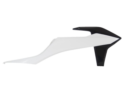 radiator shrouds KTM SX/SXF 19-22 EXC 20-23 white/black