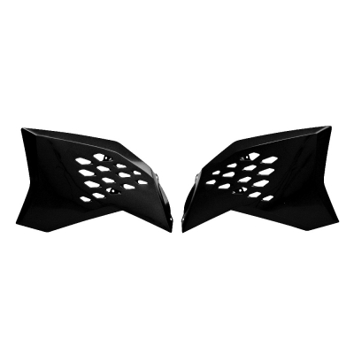 Rtech Kühlerspoiler für KTM SX 07-10, EXC 08-11 schwarz