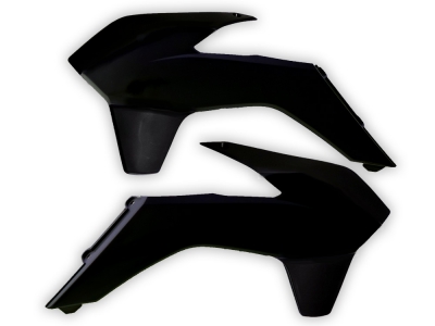 Rtech Kühlerspoiler für KTM SXF 13-15, EXC 14-16 schwarz