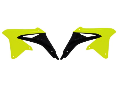 radiator shrouds RMZ 450 08-17 neon yellow/black