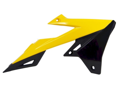 radiator shrouds RMZ 450 18- yellow/black