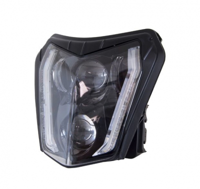 Rtech Led Scheinwerfer für KTM EXC 14-23, SMC 19- mit E-Nummer