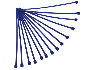 Kabelbinder 3,6 x 180 mm blau 100 Stück
