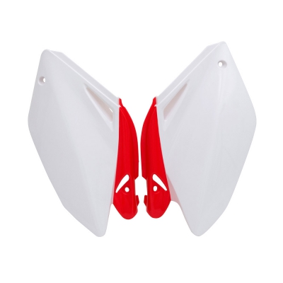 Seitenteile Honda CRF 250 04-05 weiß/rot