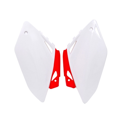 Seitenteile Honda CRF 450 07-08 weiß/rot