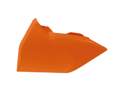 Airbox cover left SX/SXF 16-18 EXC 17-19 orange