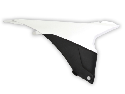 Airbox cover right SXF 13-15 PRO LEVER wht/blk