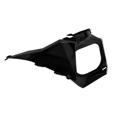 Airbox cover right SX 07-10, EXC 08-11, HBG TE 2T 250-300 11-12 black