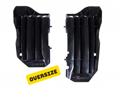Rtech Oversize Kühlerschutzlamellen Crf 450 2017-2020 Schwarz