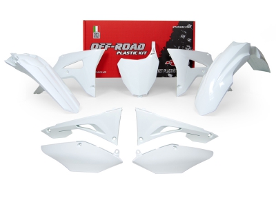 Plastikkit Honda CRF 450 17-20 / CRF 250 18-21 weiß 6tlg.