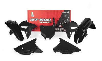 Plastikkit Honda CRF 450 2021- / CRF 250 2022- Schwarz 6tlg.