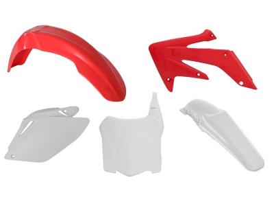 Rtech Plastic kit Honda CRF 450 08 Original OEM 2008 red/white 5pcs