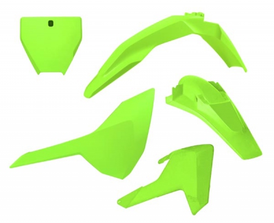Plastikkit HSQ FC/TC 2016-18 5tlg. neon gelb