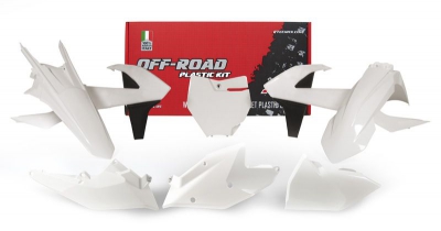 Rtech Plastikkit KTM SX/SXF 16-18 white 6pcs.